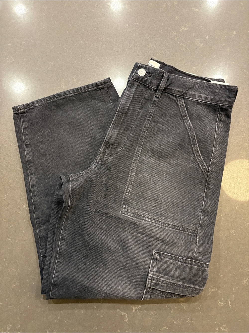 CITIZENS OF HUMANITY Marcelle Low Slung Easy Cargo Jean in Trinity - Picture 6 of 12